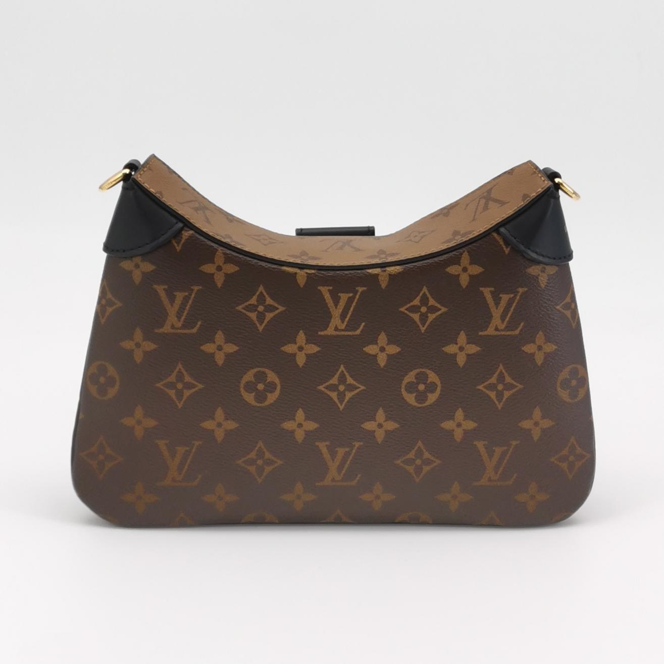 Louis Vuitton(LV)Twinny Handbag Monogram Canvas and Reverse Monogram Canvas with Leather — photo 5 of 14