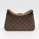 Louis Vuitton(LV)Twinny Handbag Monogram Canvas and Reverse Monogram Canvas with Leather — thumbnail 5