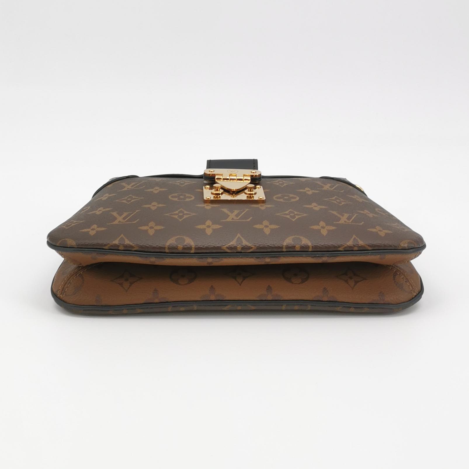 Louis Vuitton(LV)Twinny Handbag Monogram Canvas and Reverse Monogram Canvas with Leather — photo 6 of 14