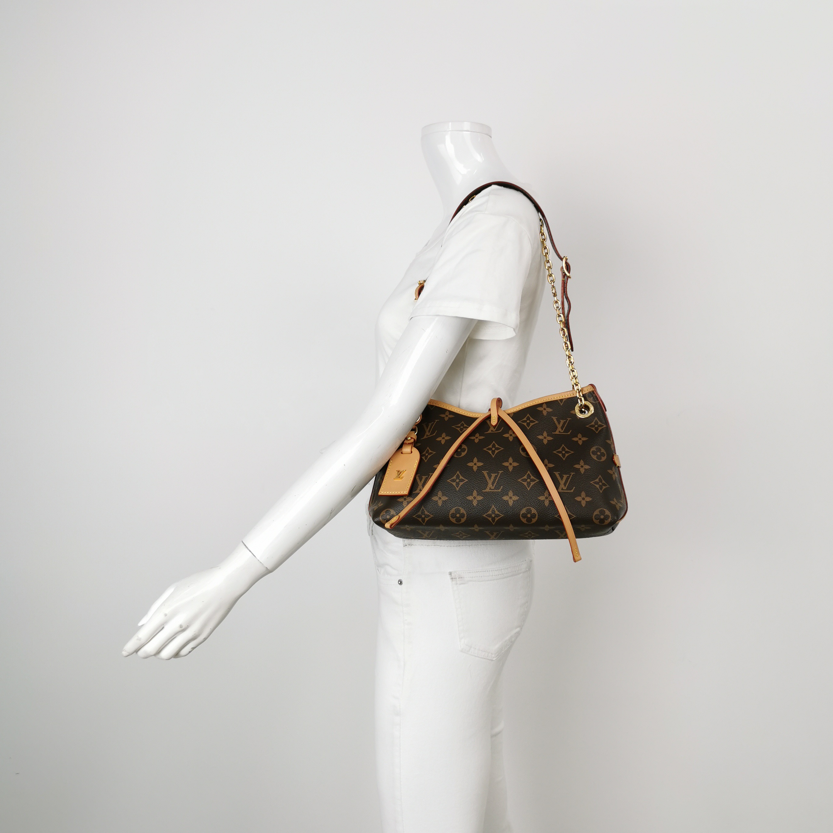 Louis Vuitton(LV) CarryAll Hobo Monogram Canvas BB — alternate view