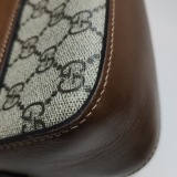 Gucci Horsebit 1955 Flap Pocket Camera Bag GG Coated Canvas and Leather Small — thumbnail 9