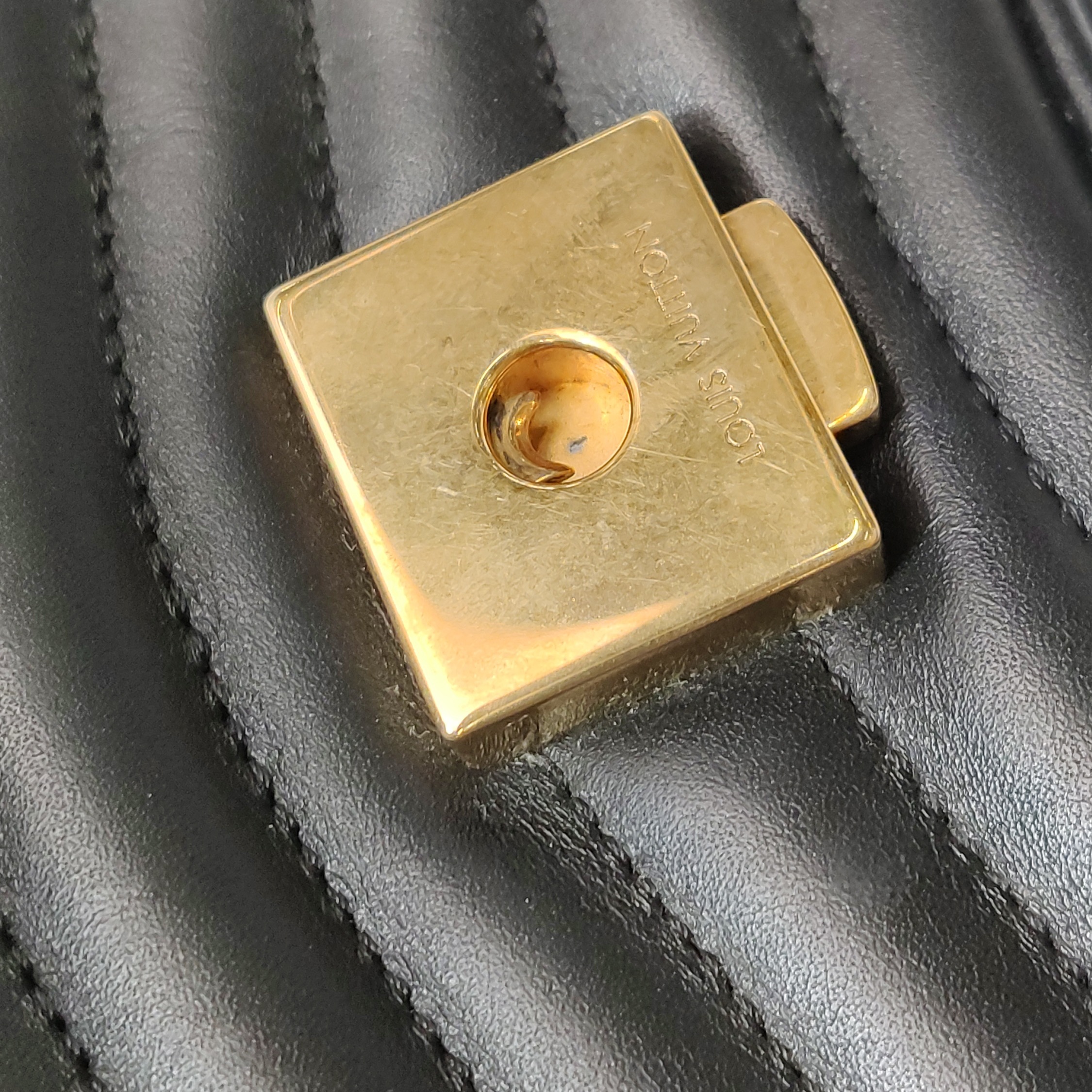 Louis Vuitton(LV) New Wave Chain Bag Quilted Leather PM — photo 12 of 15