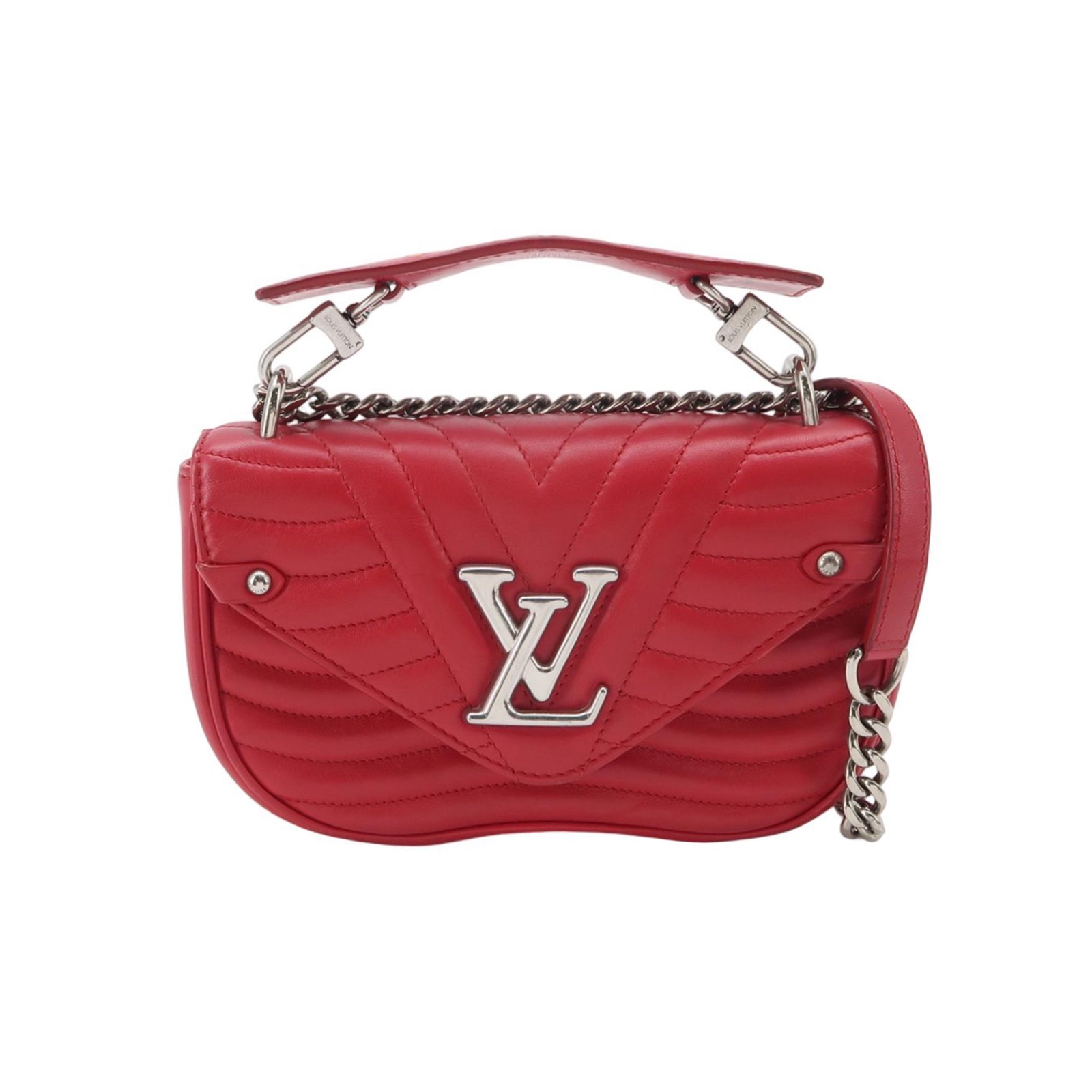 Louis Vuitton(LV) New Wave Chain Bag Quilted Leather PM — photo 1 of 16