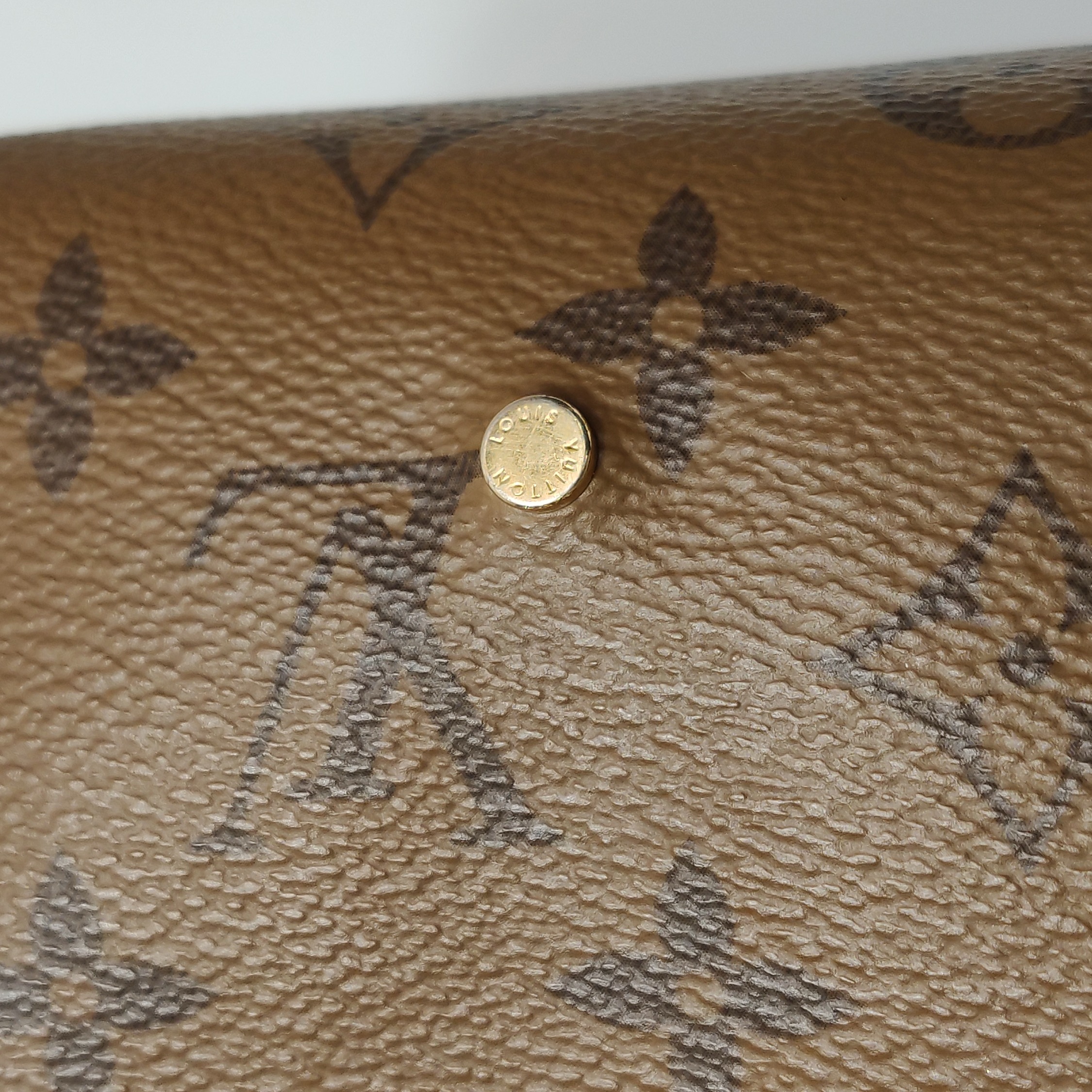 Louis Vuitton(LV) Atlantis Handbag Reverse Monogram Canvas BB — photo 11 of 20