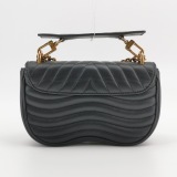 Louis Vuitton(LV) New Wave Chain Bag Quilted Leather PM — thumbnail 3