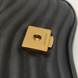 Louis Vuitton(LV) New Wave Chain Bag Quilted Leather PM — thumbnail 9