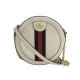 Gucci Ophidia Round Shoulder Bag Leather Mini — thumbnail 1