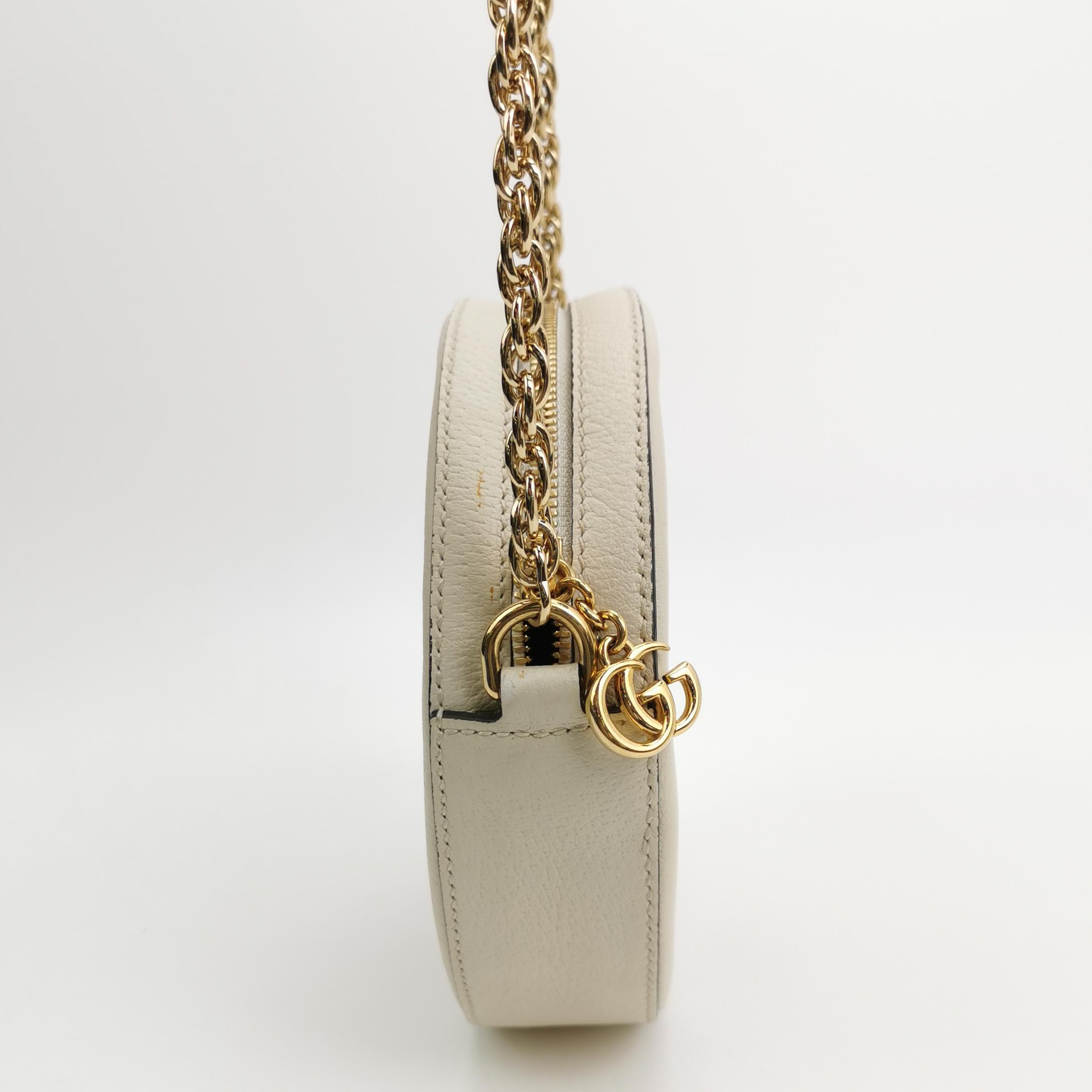 Gucci Ophidia Round Shoulder Bag Leather Mini — photo 4 of 11