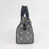 Louis Vuitton(LV) Speedy Bandouliere Bag Monoglam Jacquard Canvas 20 — thumbnail 4