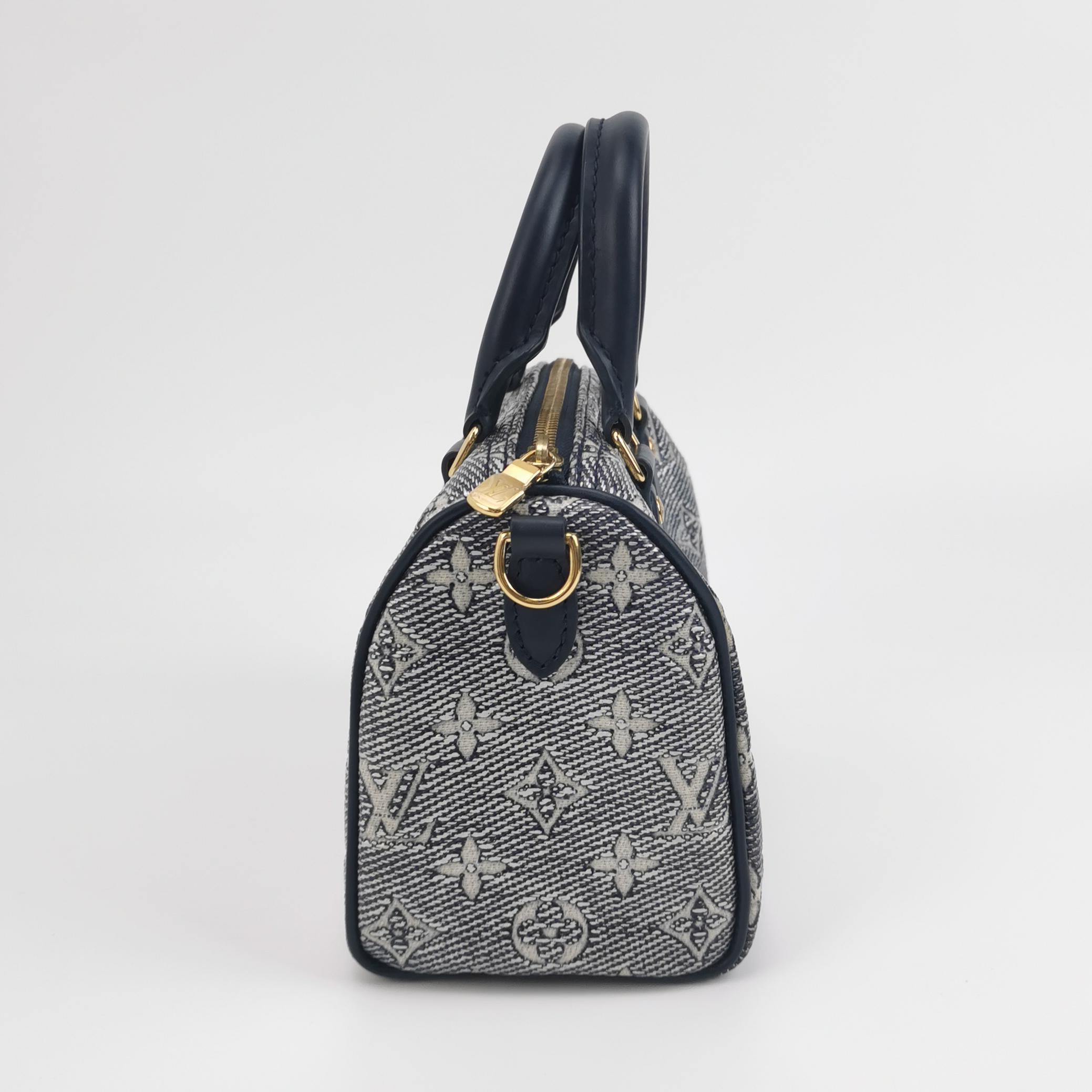 Louis Vuitton(LV) Speedy Bandouliere Bag Monoglam Jacquard Canvas 20 — photo 3 of 23