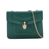 Bvlgari Serpenti Forever Square Shoulder Bag Leather Small — thumbnail 1