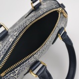 Louis Vuitton(LV) Speedy Bandouliere Bag Monoglam Jacquard Canvas 20 — thumbnail 7