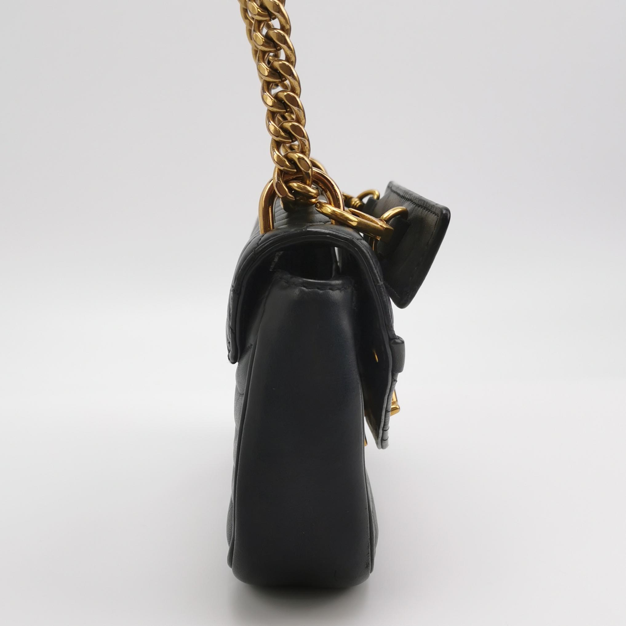 Louis Vuitton(LV) New Wave Chain Bag Quilted Leather PM — photo 4 of 14
