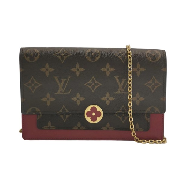 Louis Vuitton(LV) Monogram Portefeuille Floral Chain Shoulder Bag  — pre-owned, Vierlot