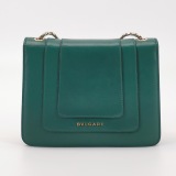 Bvlgari Serpenti Forever Square Shoulder Bag Leather Small — thumbnail 5
