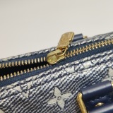 Louis Vuitton(LV) Speedy Bandouliere Bag Monoglam Jacquard Canvas 20 — thumbnail 10