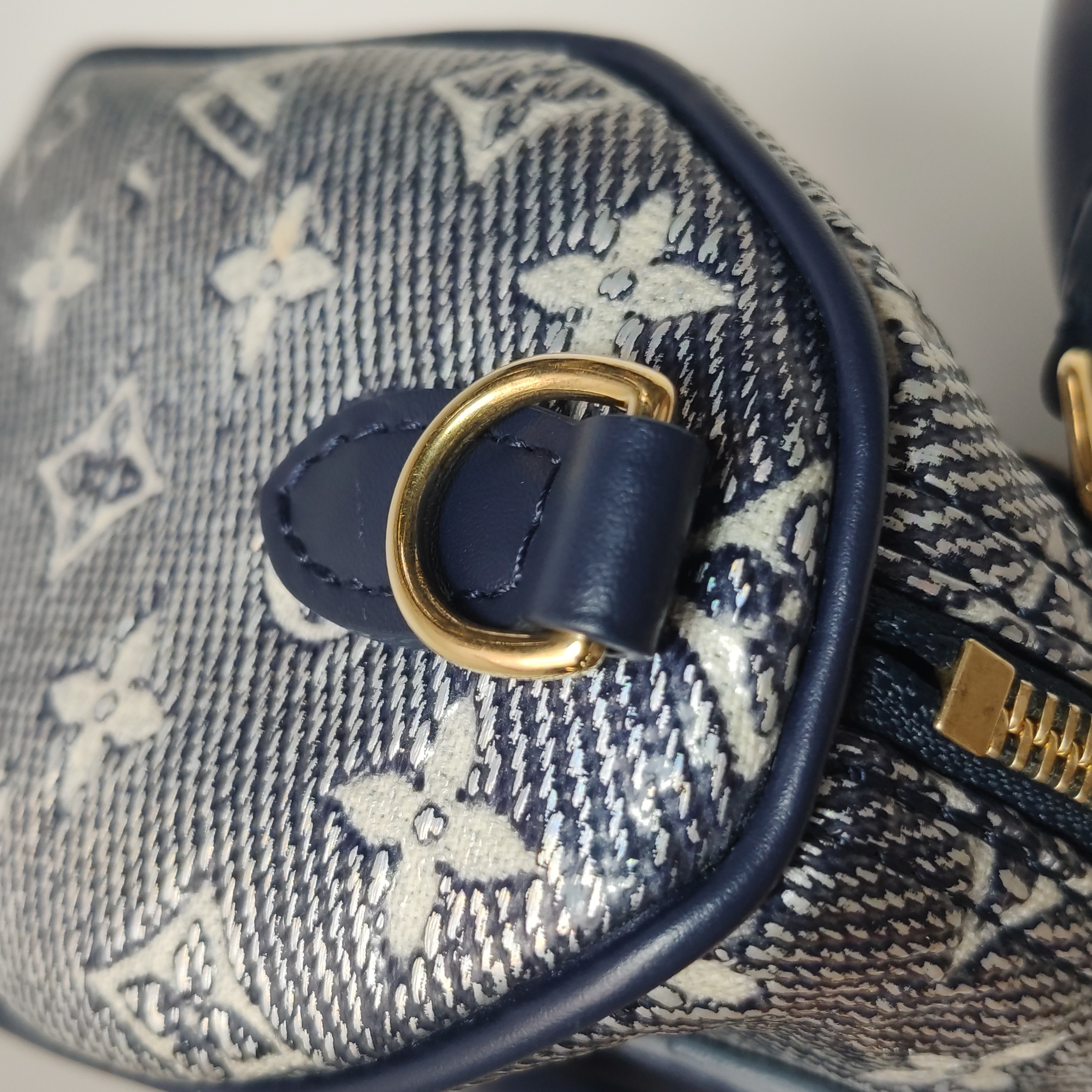 Louis Vuitton(LV) Speedy Bandouliere Bag Monoglam Jacquard Canvas 20 — photo 13 of 23