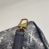 Louis Vuitton(LV) Speedy Bandouliere Bag Monoglam Jacquard Canvas 20 — thumbnail 16
