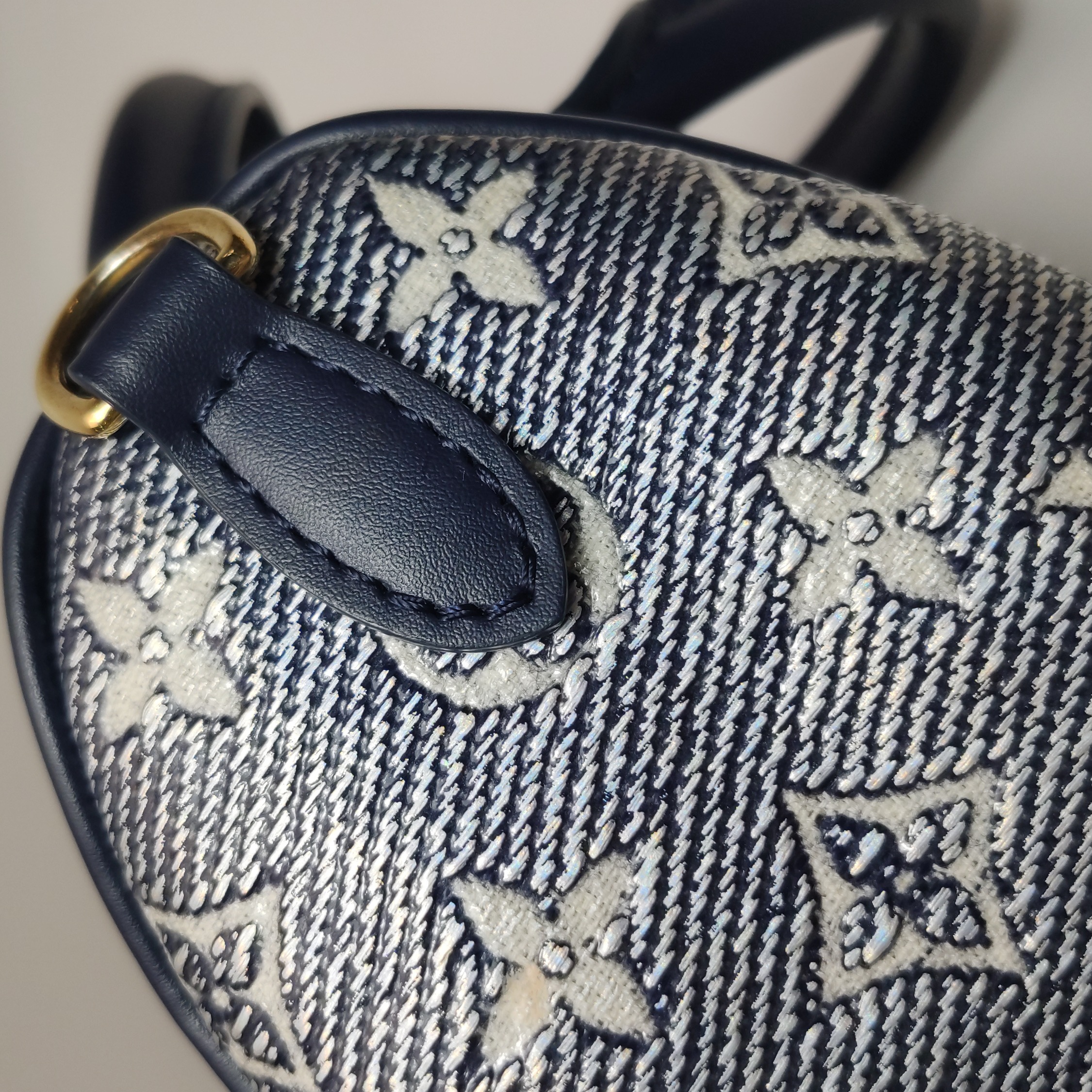 Louis Vuitton(LV) Speedy Bandouliere Bag Monoglam Jacquard Canvas 20 — photo 19 of 23