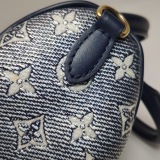 Louis Vuitton(LV) Speedy Bandouliere Bag Monoglam Jacquard Canvas 20 — thumbnail 19