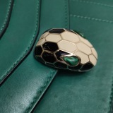 Bvlgari Serpenti Forever Square Shoulder Bag Leather Small — thumbnail 11
