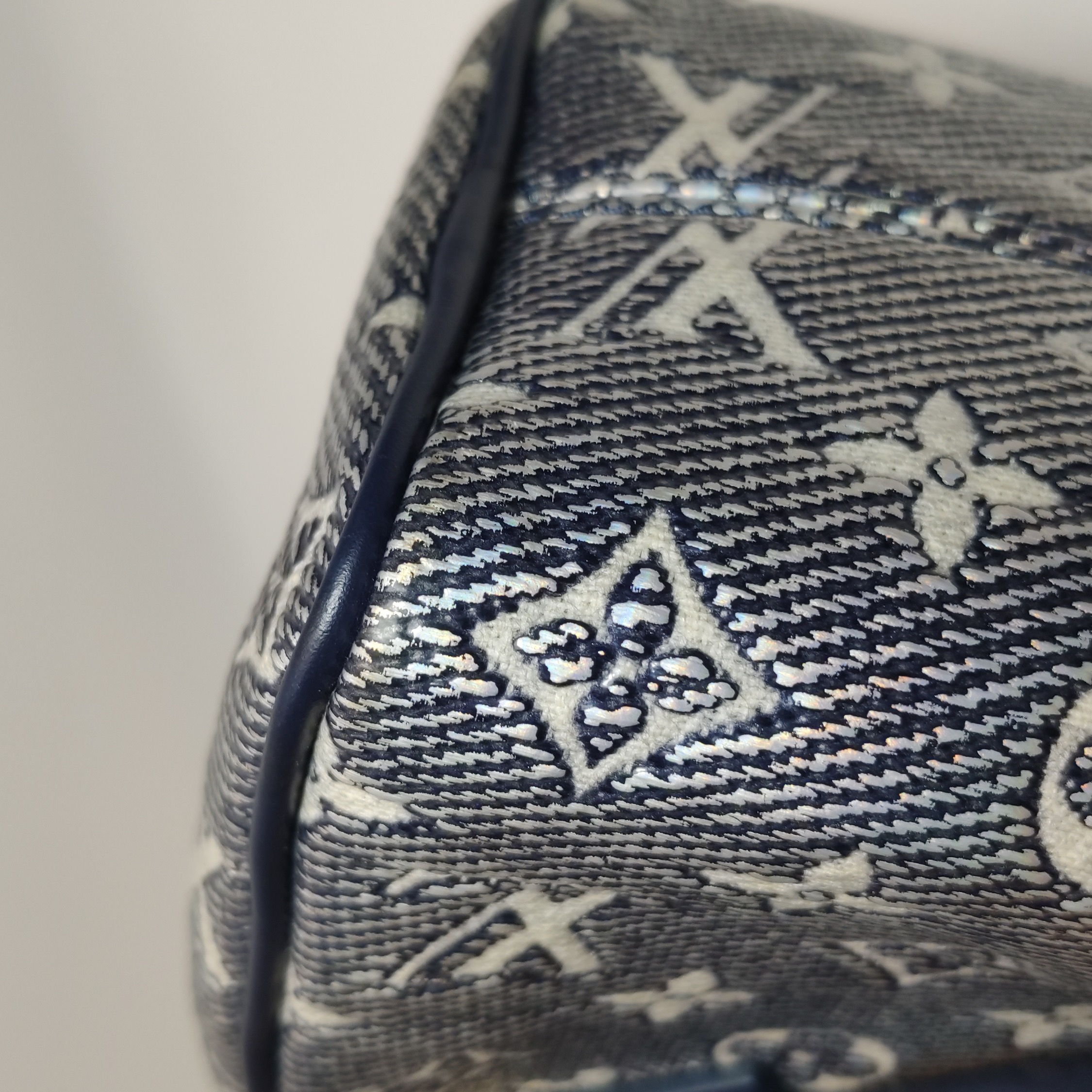 Louis Vuitton(LV) Speedy Bandouliere Bag Monoglam Jacquard Canvas 20 — photo 12 of 23
