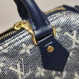 Louis Vuitton(LV) Speedy Bandouliere Bag Monoglam Jacquard Canvas 20 — thumbnail 14