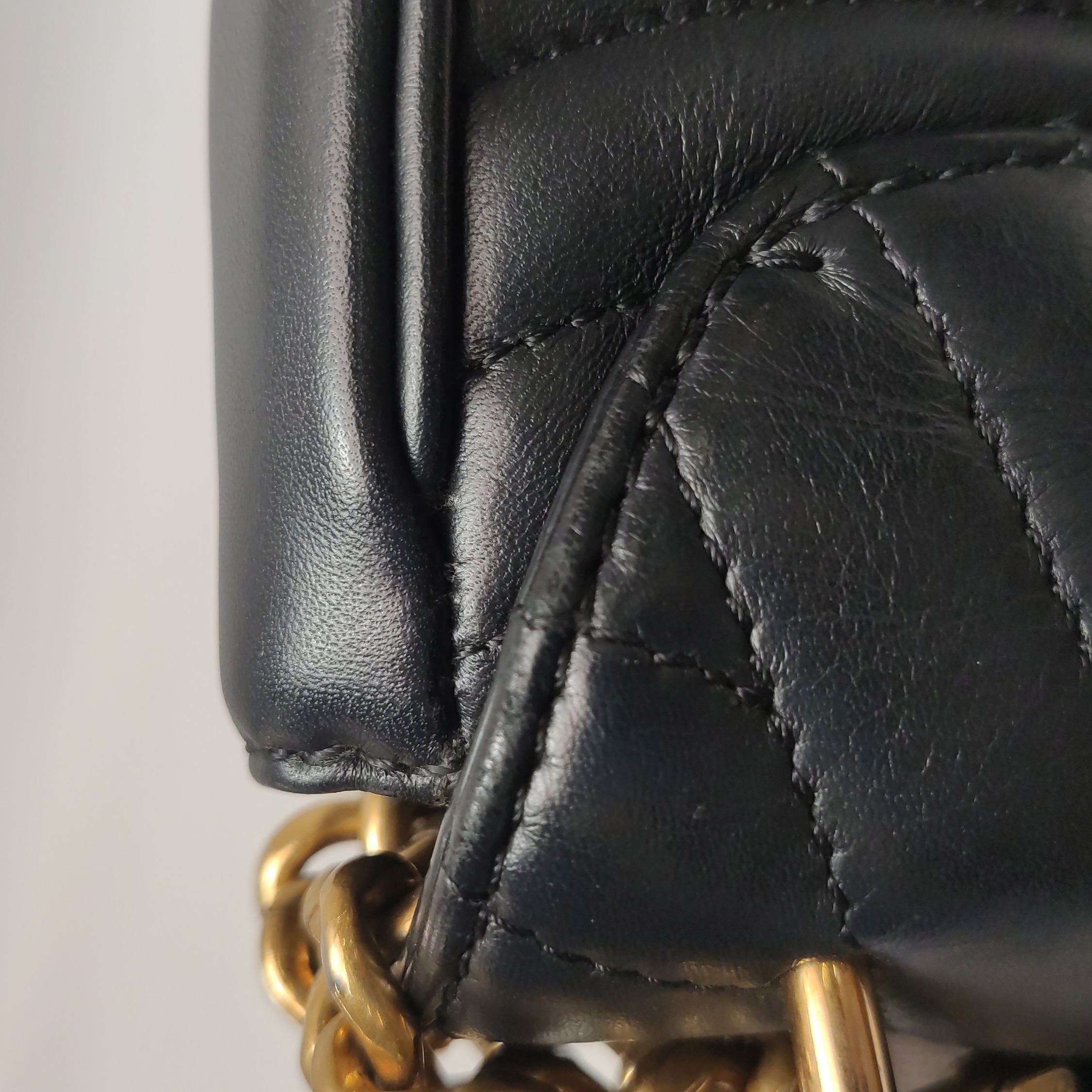 Louis Vuitton(LV) New Wave Chain Bag Quilted Leather PM — photo 12 of 14