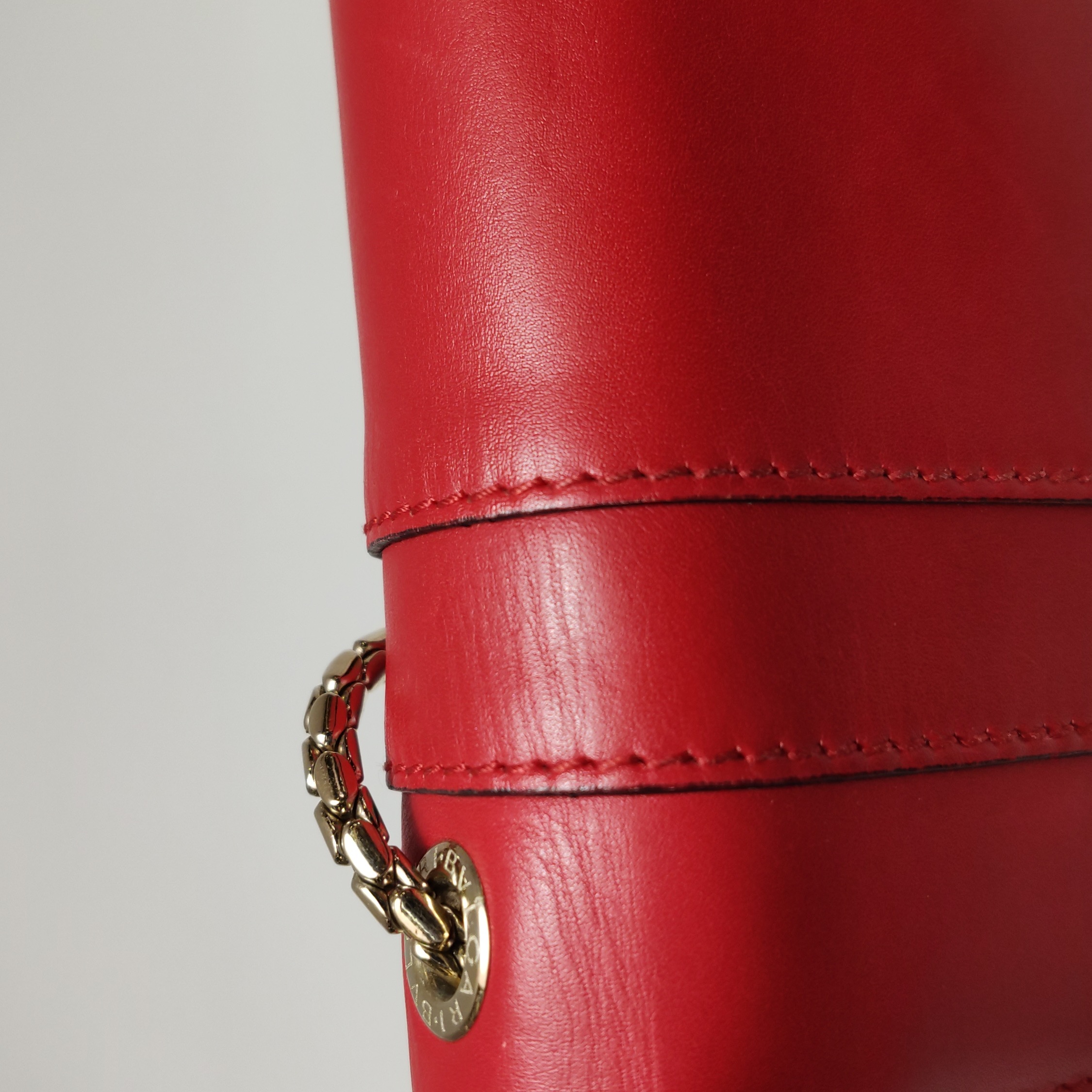 Bvlgari Serpenti Forever Square Shoulder Bag Leather Small — photo 10 of 10