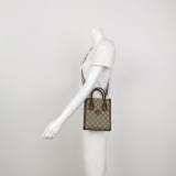 GUCCI GG Supreme Mini Brown GG Supreme/Leather — thumbnail 2