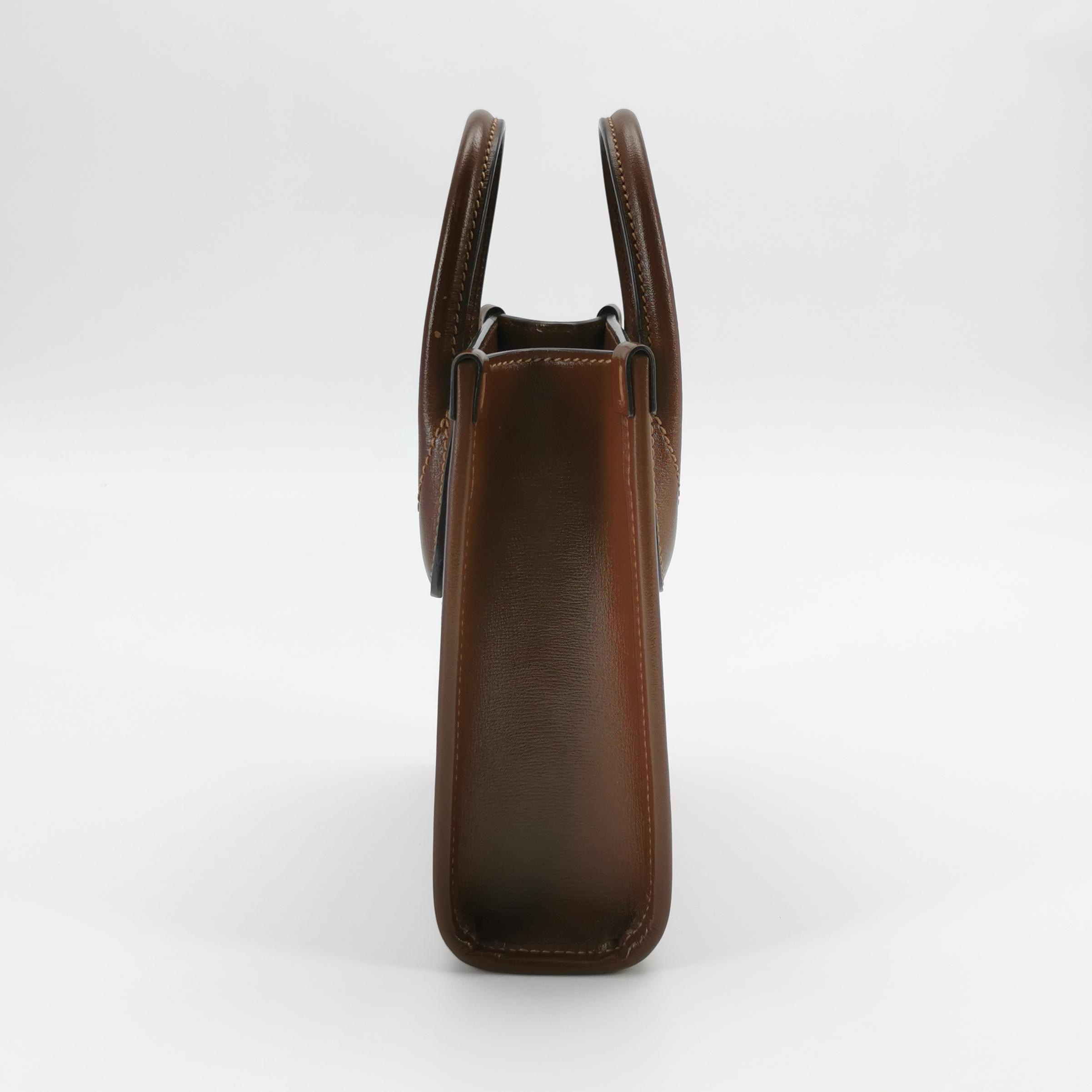 GUCCI GG Supreme Mini Brown GG Supreme/Leather — photo 6 of 15