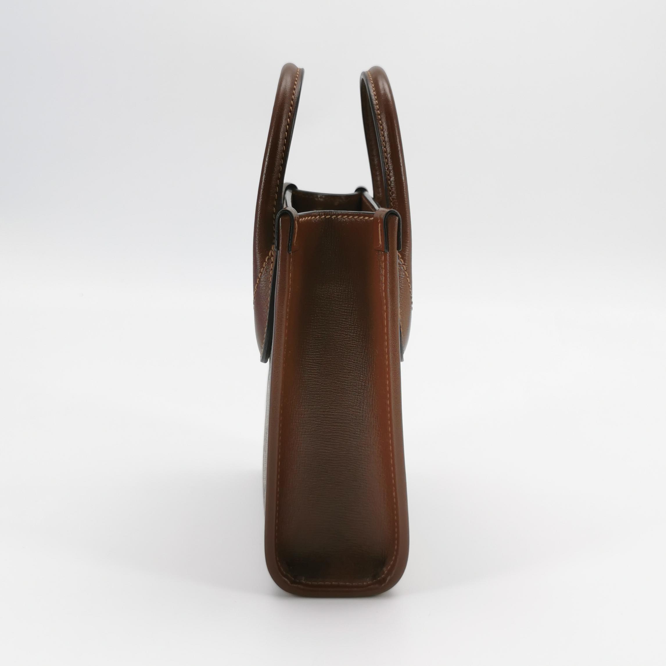 GUCCI GG Supreme Mini Brown GG Supreme/Leather — photo 5 of 15