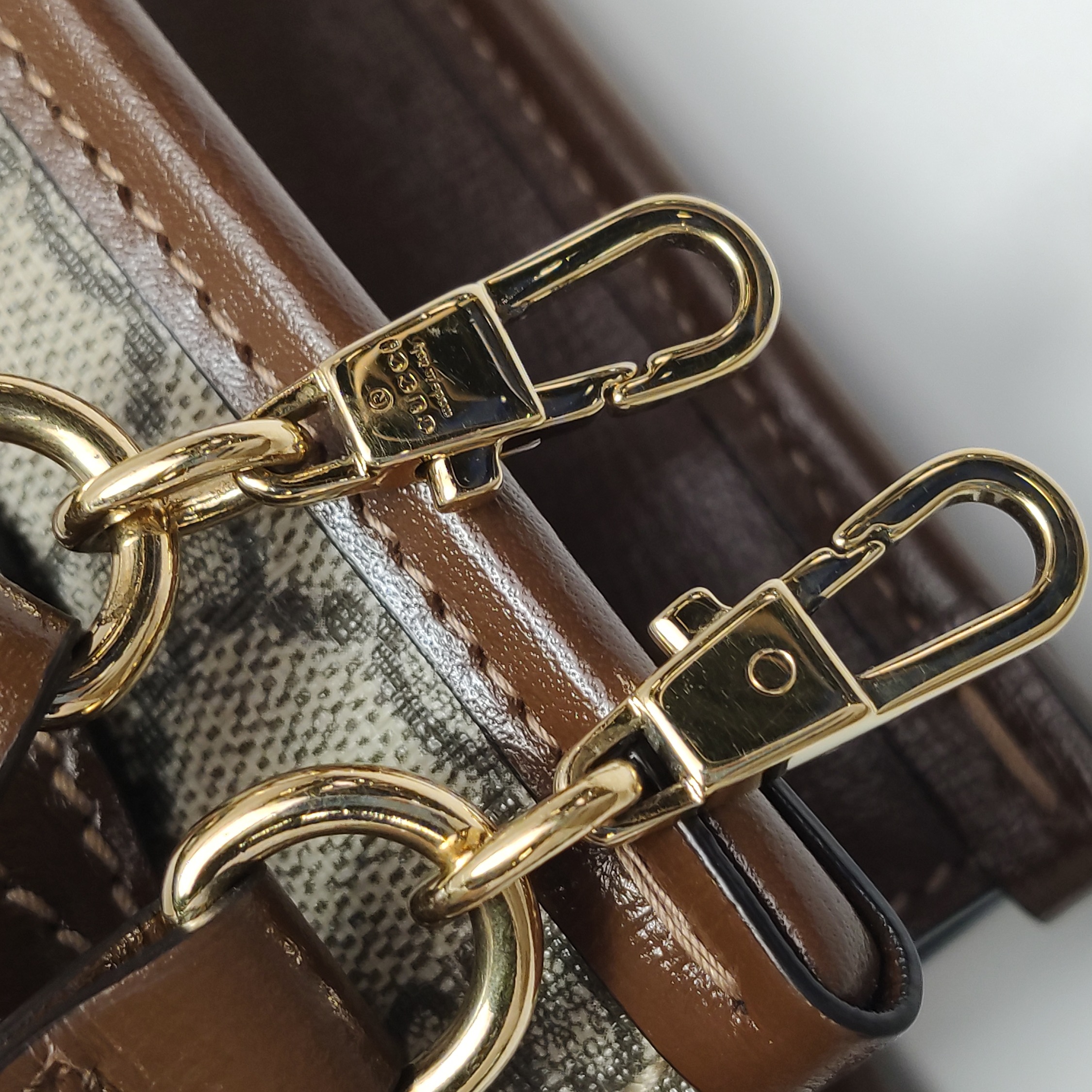 GUCCI GG Supreme Mini Brown GG Supreme/Leather — photo 15 of 15