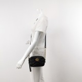 Gucci GG Marmont Shoulder Bag Matelasse Leather Mini — thumbnail 2