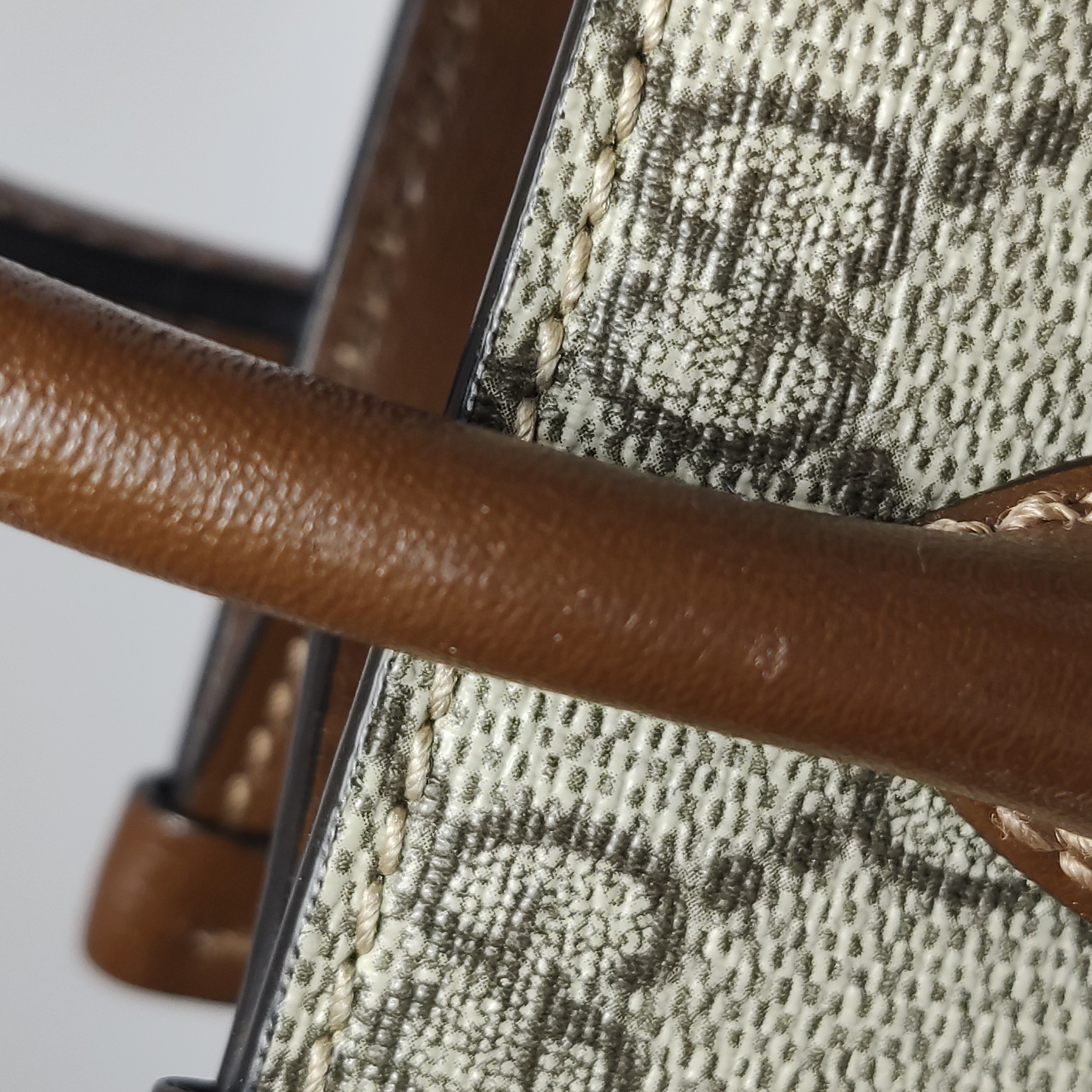 GUCCI GG Supreme Mini Brown GG Supreme/Leather — photo 13 of 15
