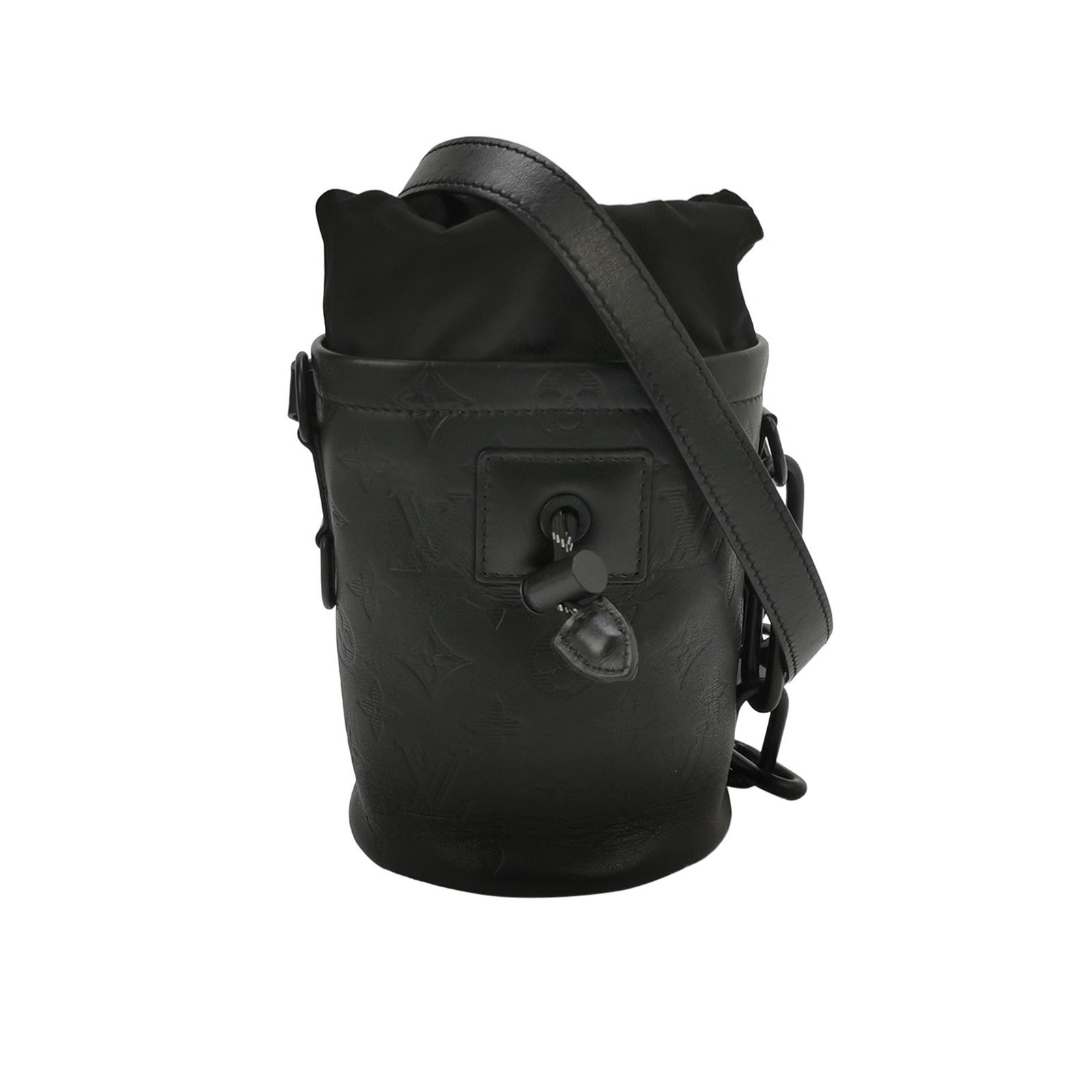 Louis Vuitton(LV) Chalk Nano Bag Monogram Shadow Leather — photo 1 of 18