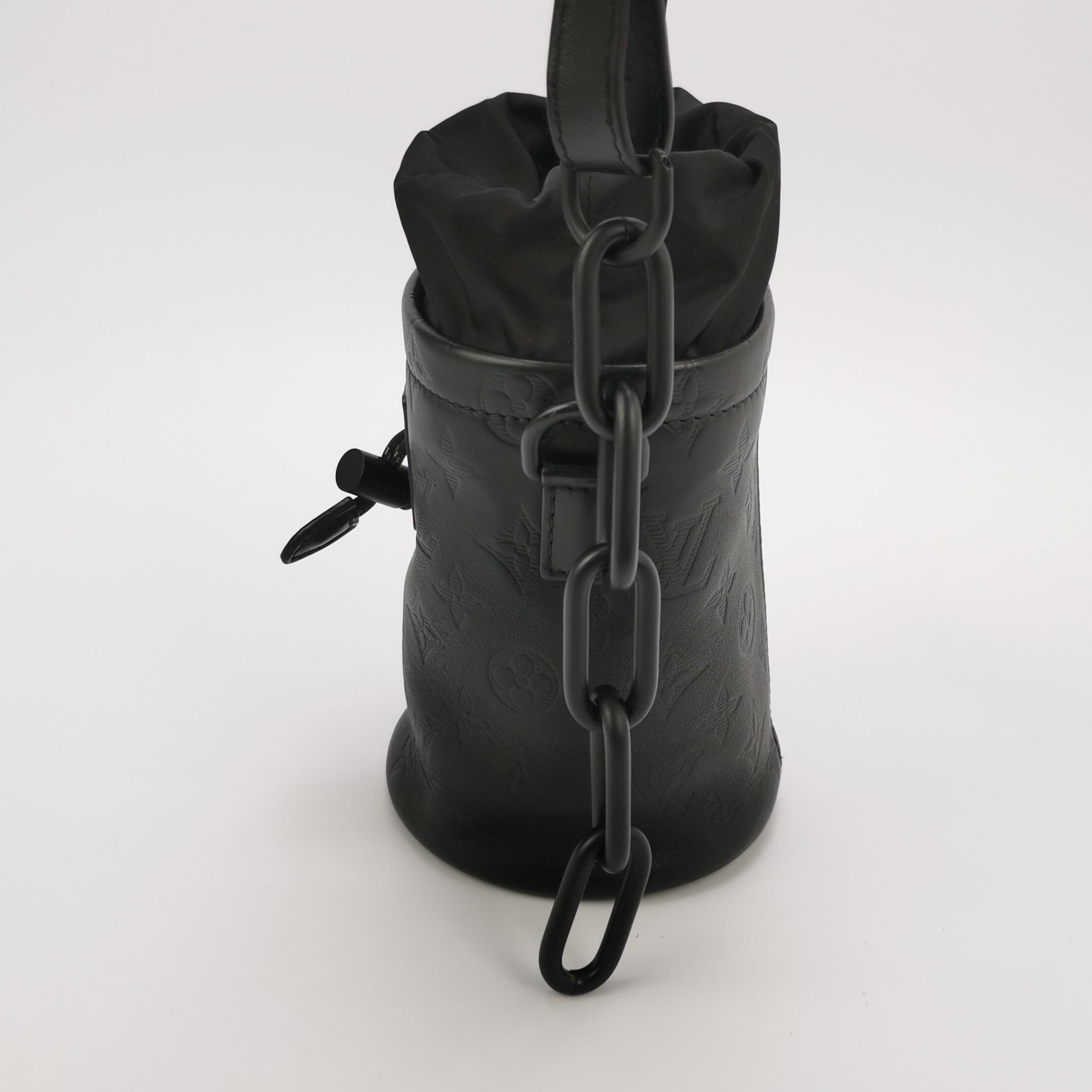 Louis Vuitton(LV) Chalk Nano Bag Monogram Shadow Leather — photo 4 of 18