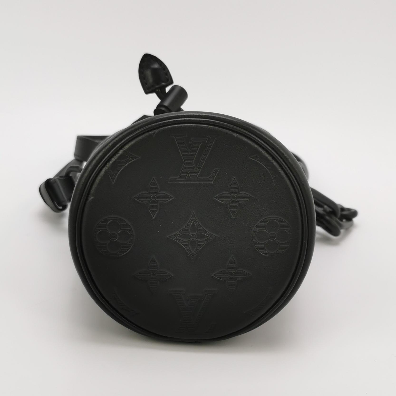 Louis Vuitton(LV) Chalk Nano Bag Monogram Shadow Leather — photo 6 of 18