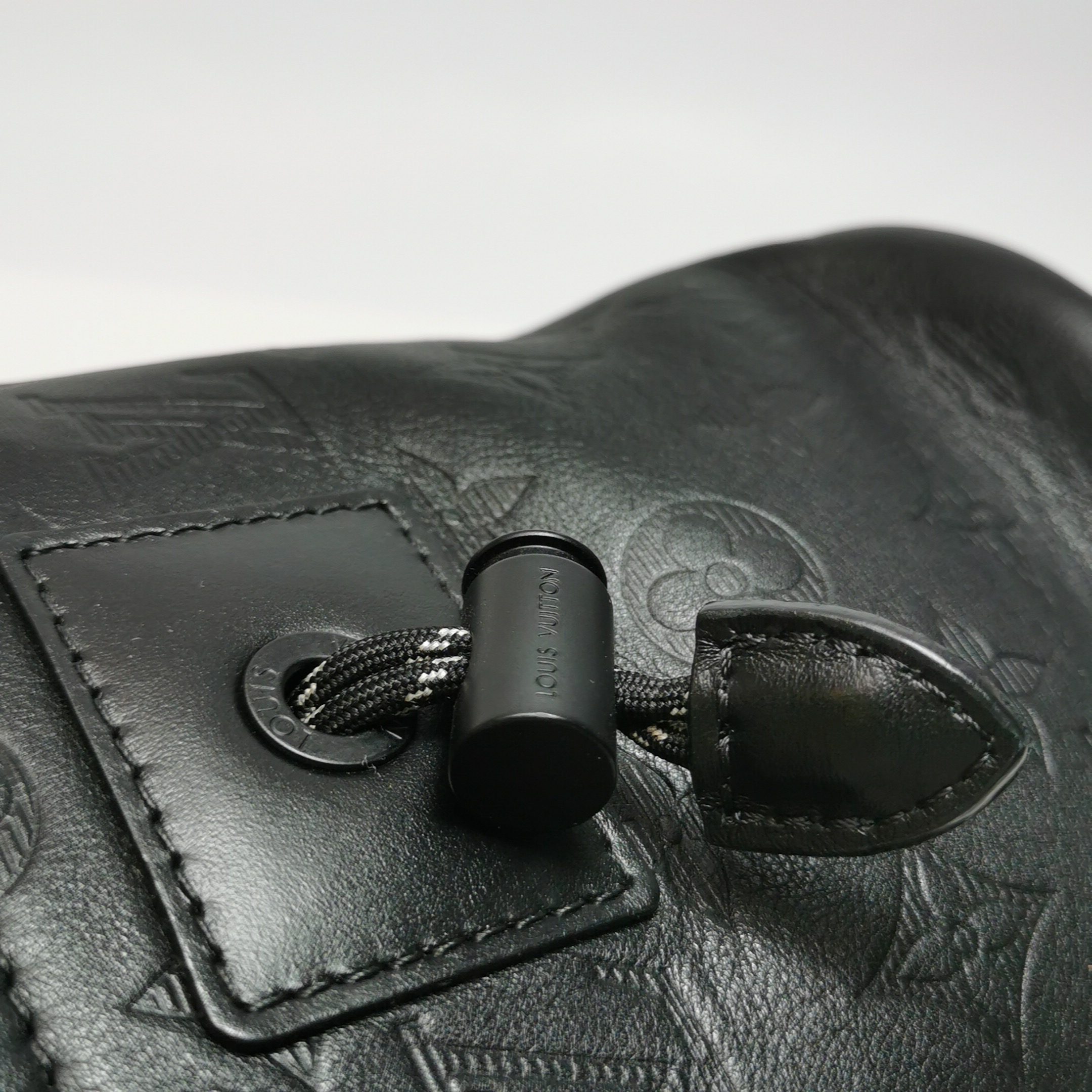 Louis Vuitton(LV) Chalk Nano Bag Monogram Shadow Leather — photo 11 of 18