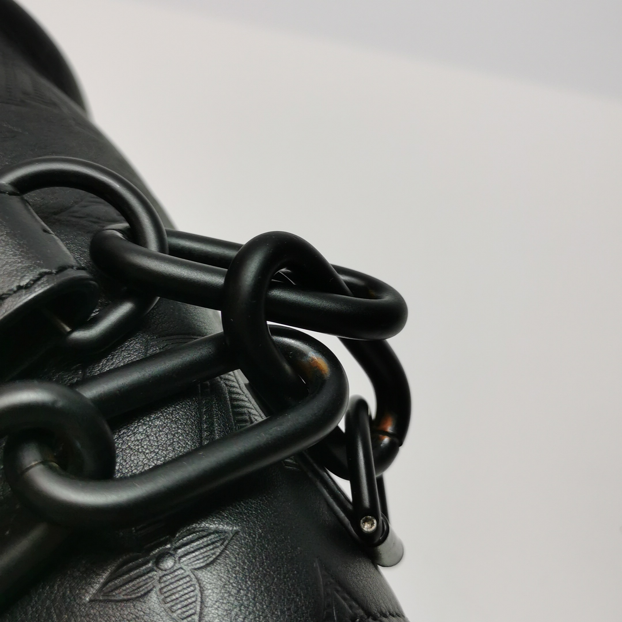 Louis Vuitton(LV) Chalk Nano Bag Monogram Shadow Leather — photo 10 of 18