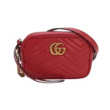Gucci GG Marmont Shoulder Bag Matelasse Leather Mini — thumbnail 1
