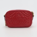 Gucci GG Marmont Shoulder Bag Matelasse Leather Mini — thumbnail 5