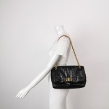 Balenciaga Monaco Chain Flap Shoulder Bag Leather Small — thumbnail 2