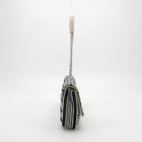 Chanel Flap Bag Black Canvas Shoulder Bag — thumbnail 3