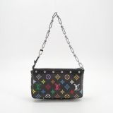 Louis Vuitton(LV) x Takashi Murakami Chain Pochette Accessoires NM Monogram Multicolor — thumbnail 3