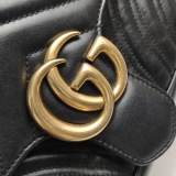Gucci GG Marmont Flap Bag Matelasse Leather Medium — thumbnail 9