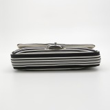Chanel Flap Bag Black Canvas Shoulder Bag — thumbnail 6