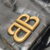 Balenciaga Monaco Chain Flap Shoulder Bag Leather Small — thumbnail 10