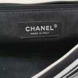 Chanel Flap Bag Black Canvas Shoulder Bag — thumbnail 8