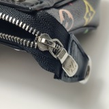 Louis Vuitton(LV) x Takashi Murakami Chain Pochette Accessoires NM Monogram Multicolor — thumbnail 10